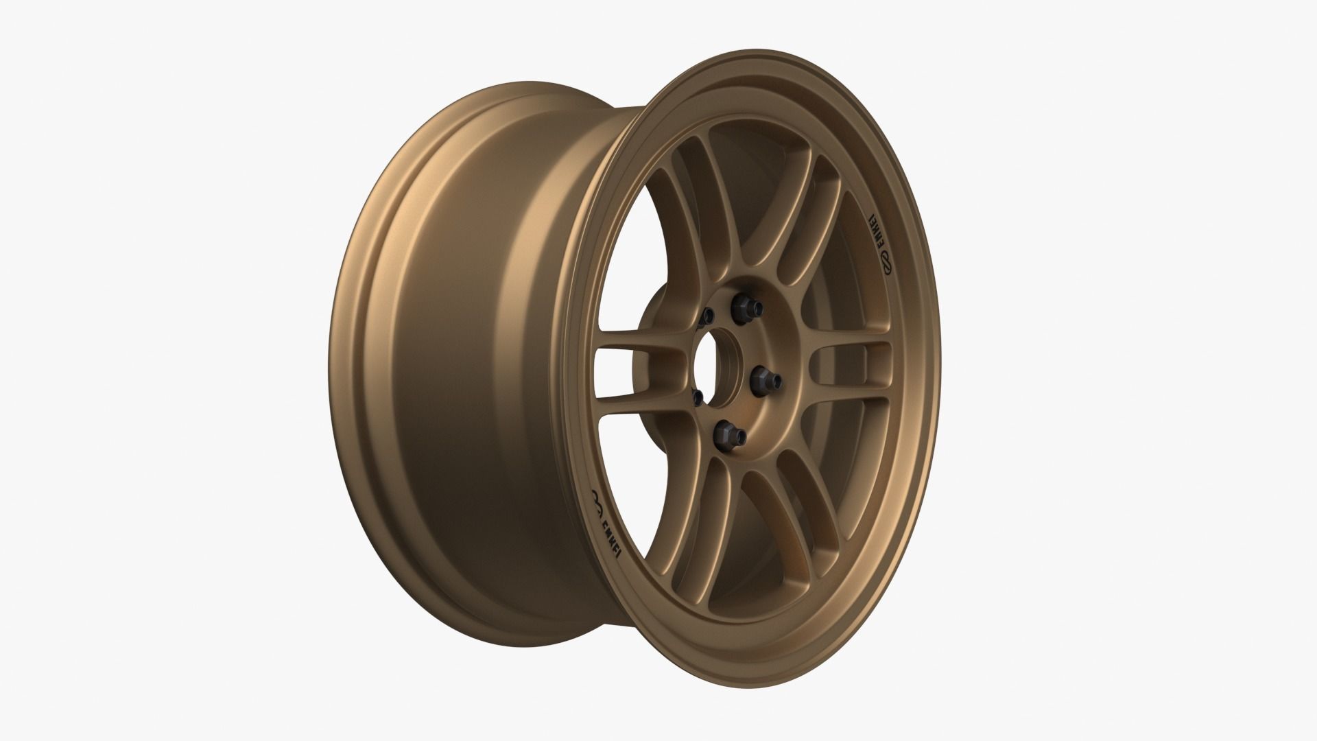 Enkei RPF1 Wheel Rim 3D model_1