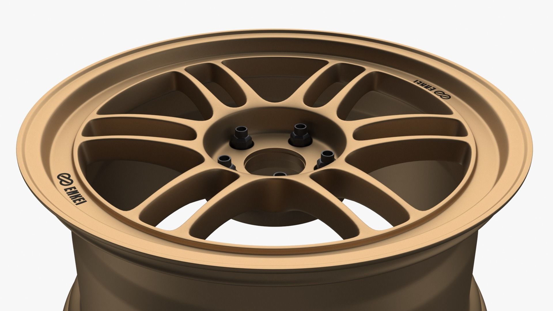 Enkei RPF1 Wheel Rim 3D model_8