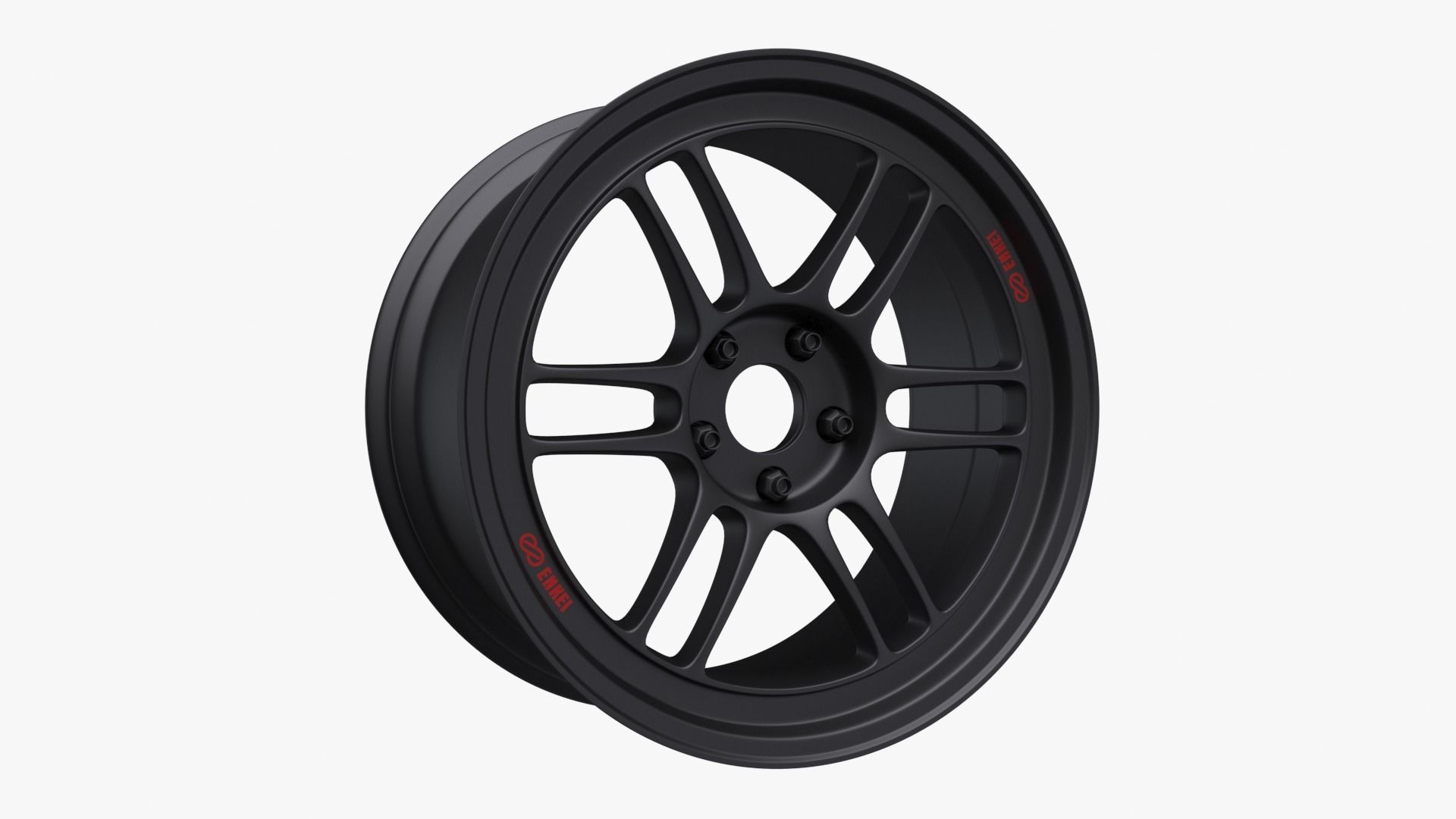 Enkei RPF1 Wheel Rim 3D model_11