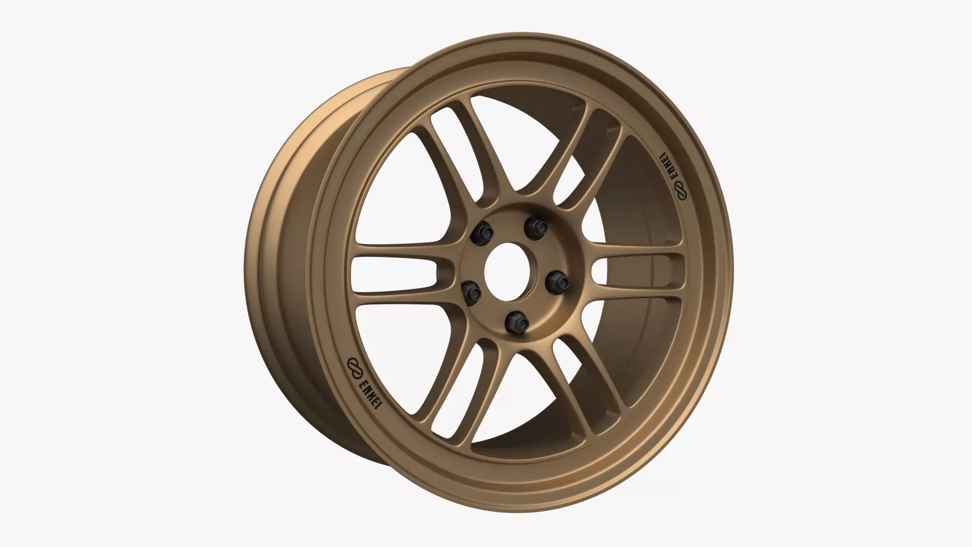 Enkei RPF1 Wheel Rim 3D model_0