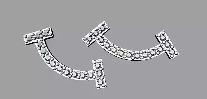 Tiffany - t -Smile Earrings