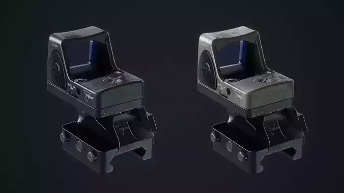 RDS Trijicon Adjustable RMR  and Trijicon Quick Release Mount