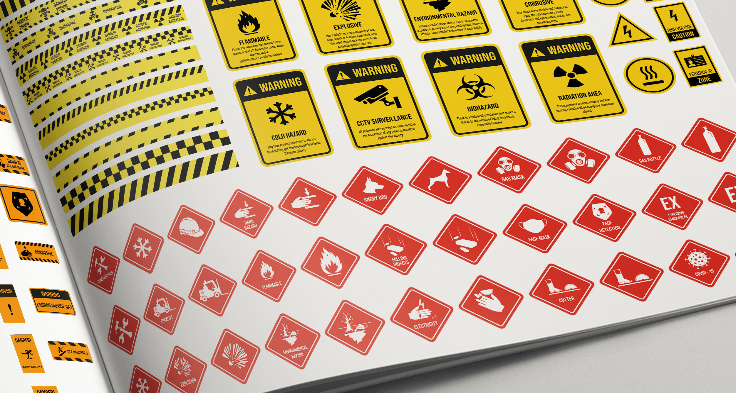 Industrial Sign Decal Texture CGTrader