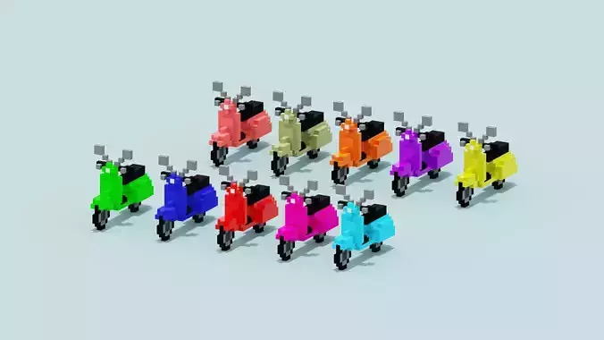 Voxel Vespa collection