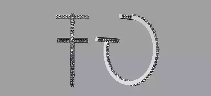 Tiffany-t-Diamond Hoop Earrings