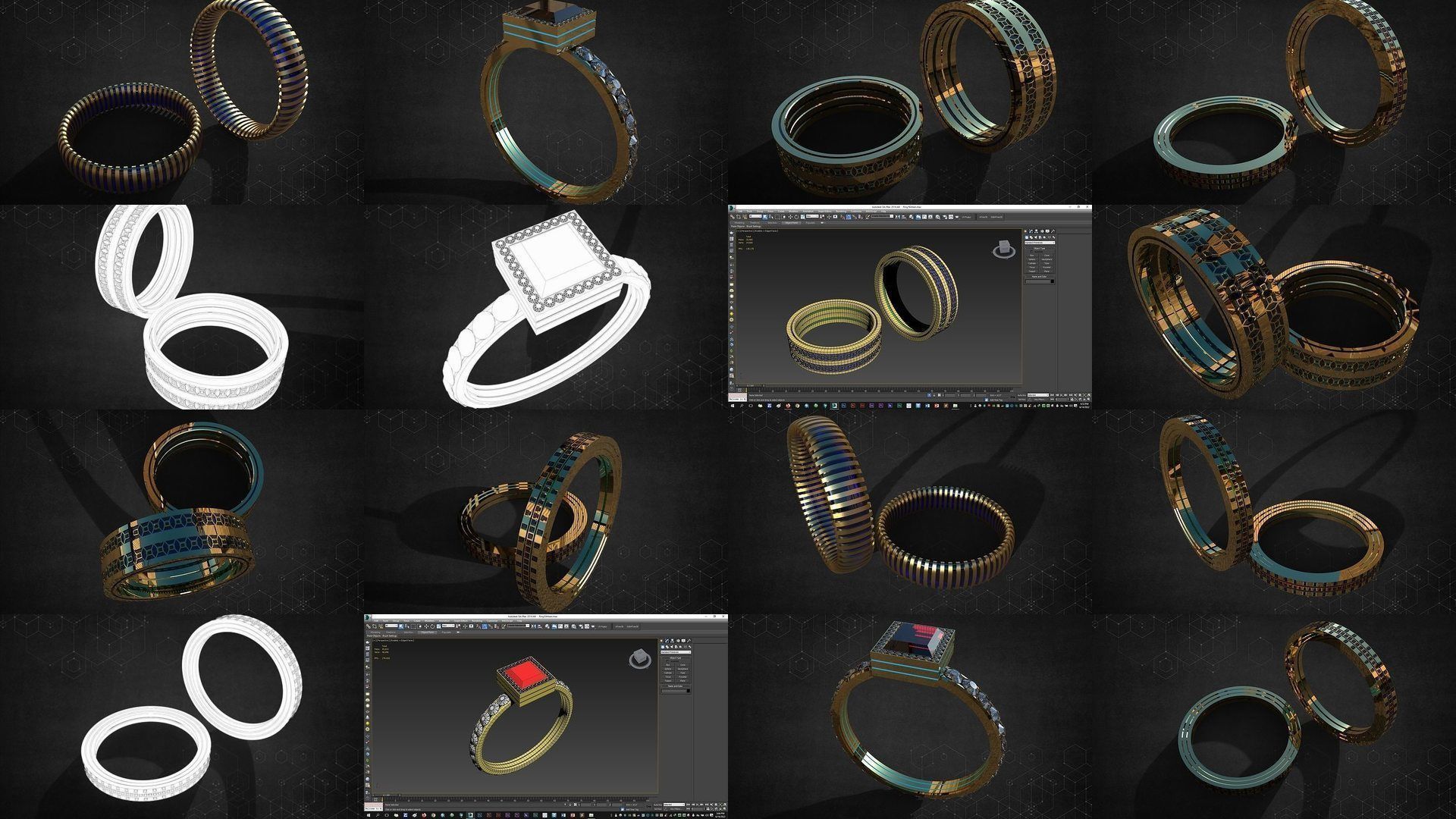 Gold Ring Collection _1