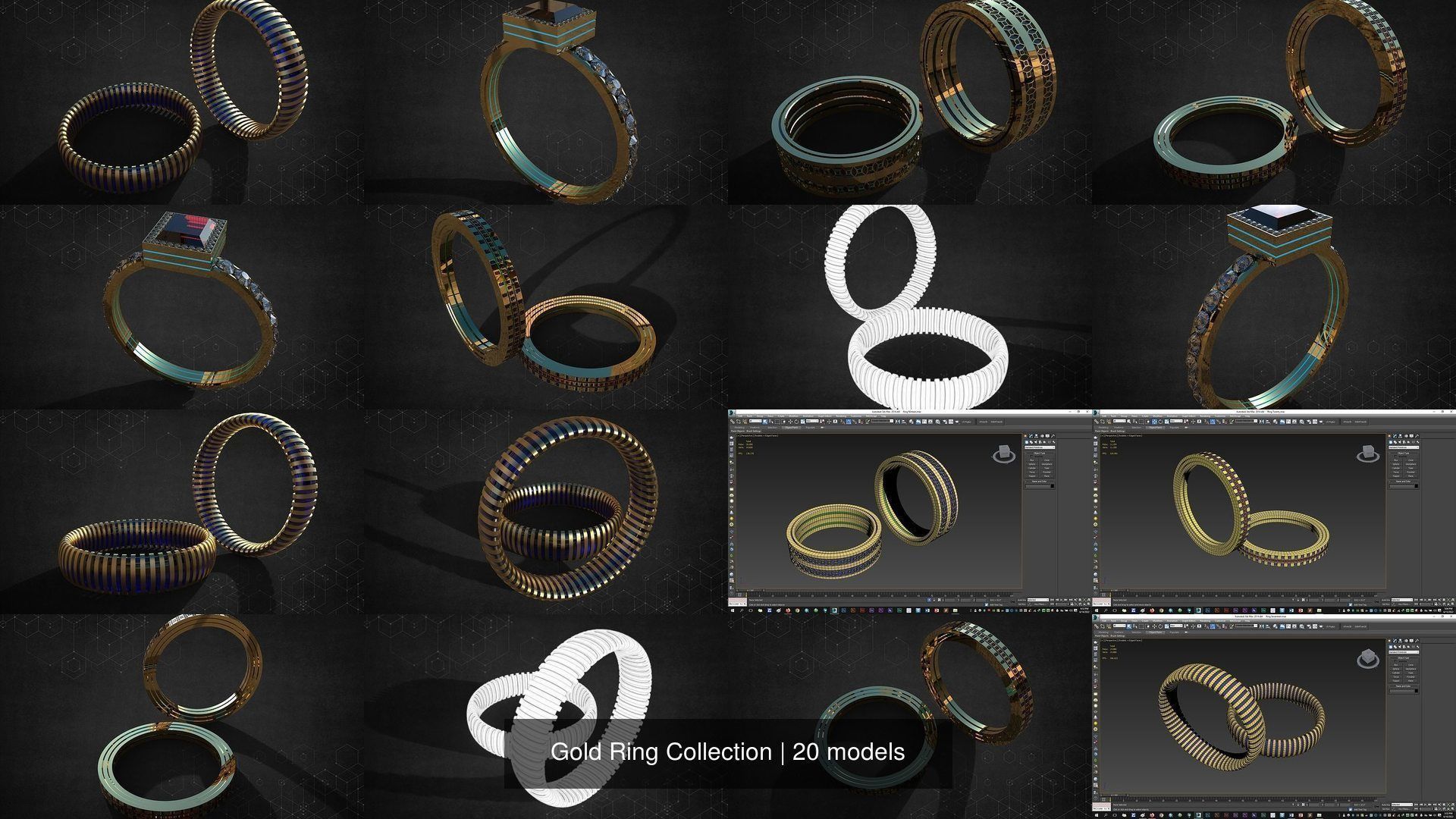 Gold Ring Collection _2
