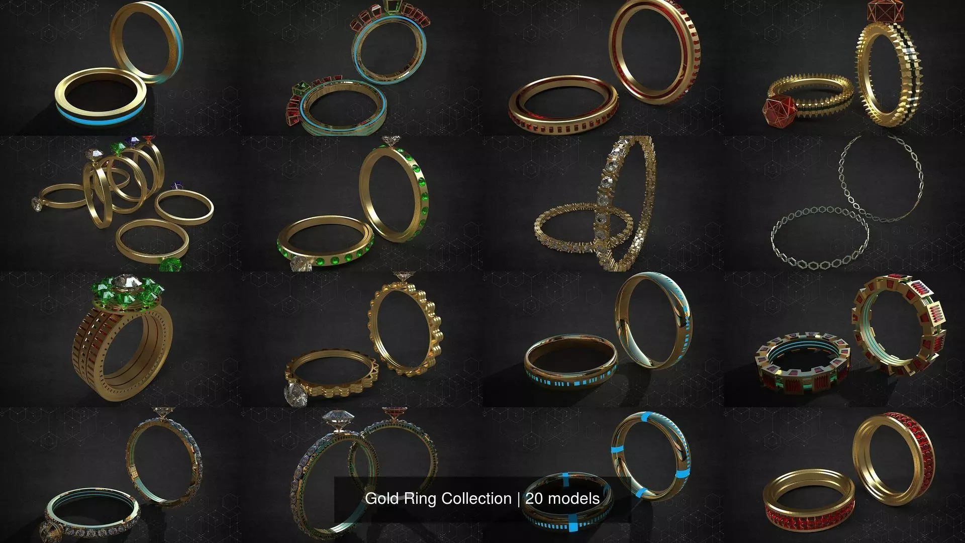 Gold Ring Collection _0
