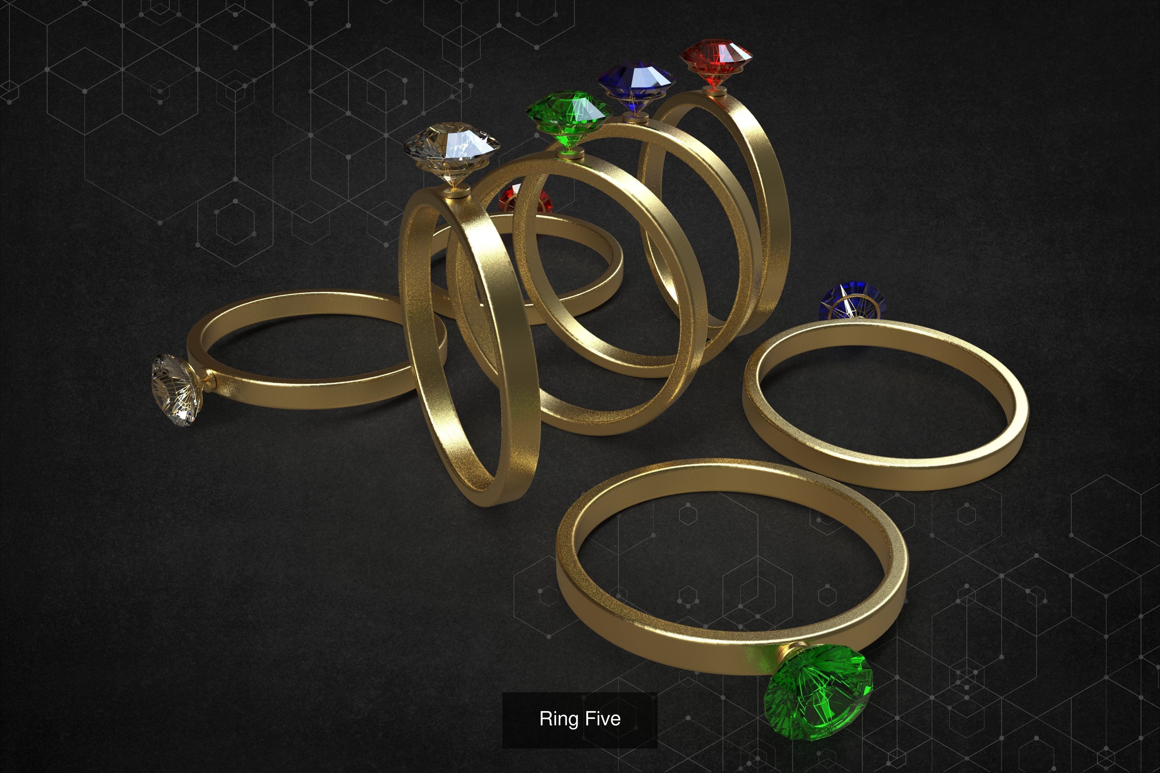 Gold Ring Collection _7
