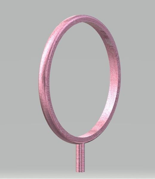 CG110 metal ring 3D print model_2