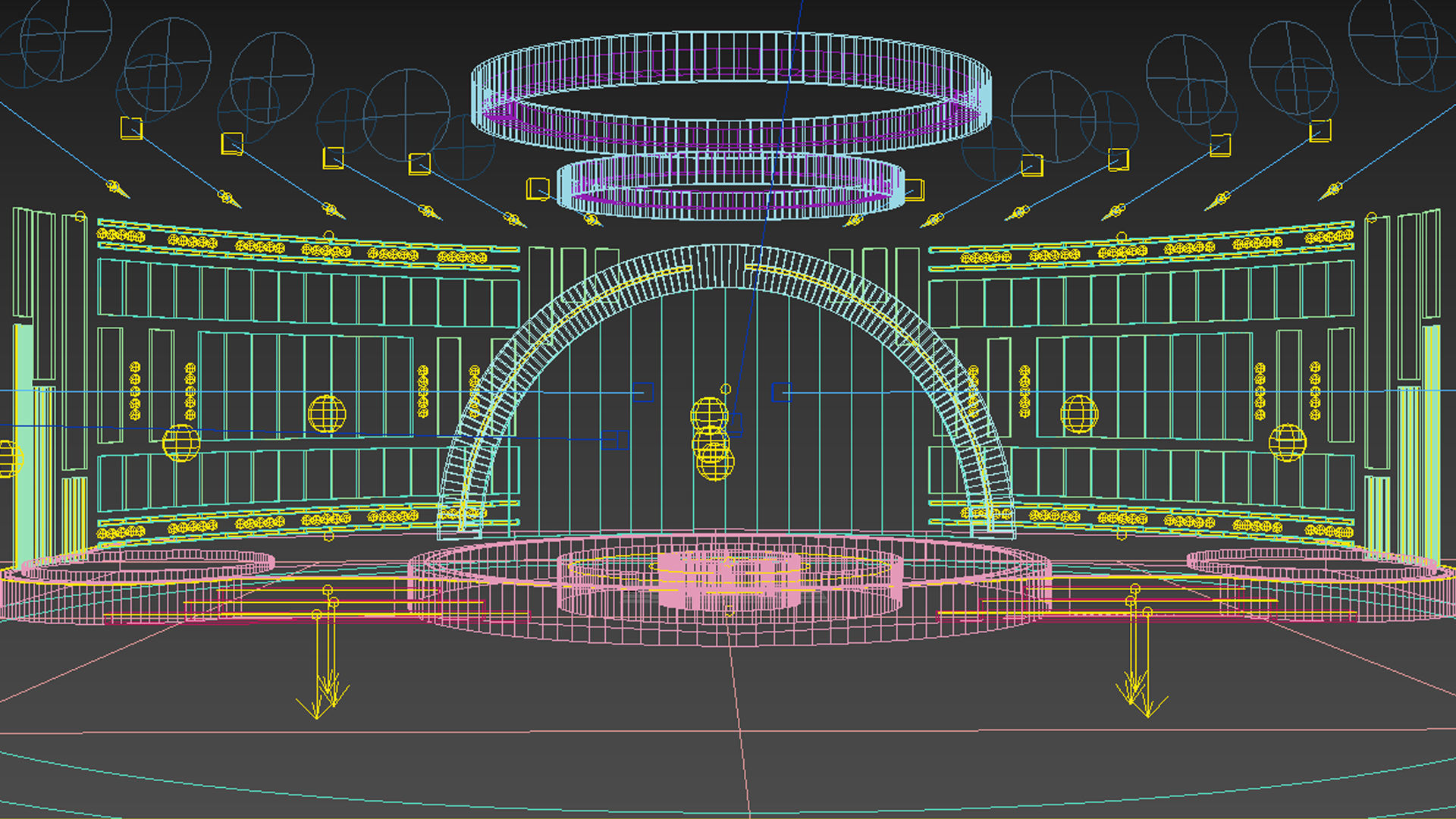 Stage Design 3D model_5