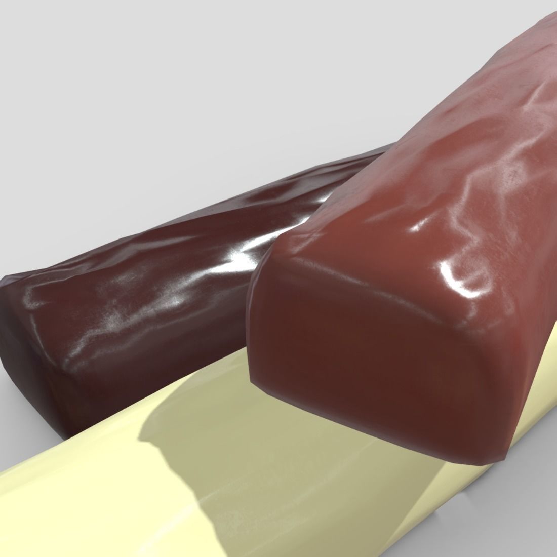 Chocolate Bar 3 Low-poly 3D model_13
