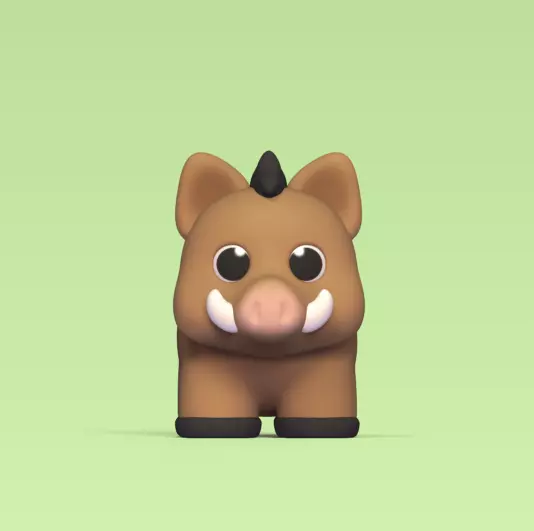 Little Boar 3D print model_0
