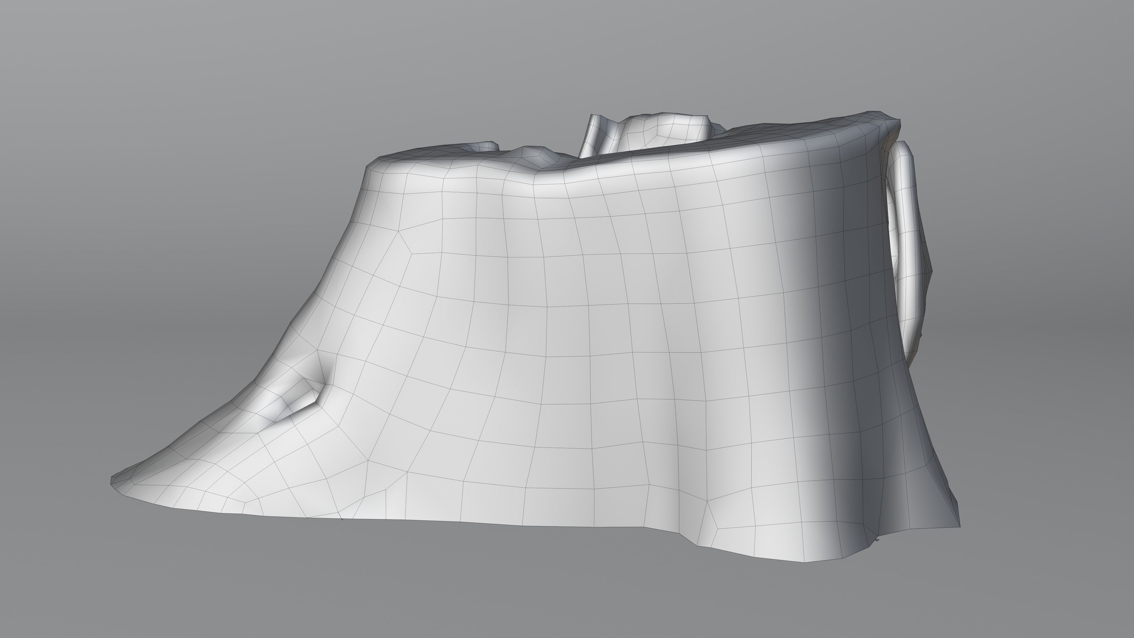 Tree Stump 002 Photoscan PBR Game Ready Free low-poly 3D model_19