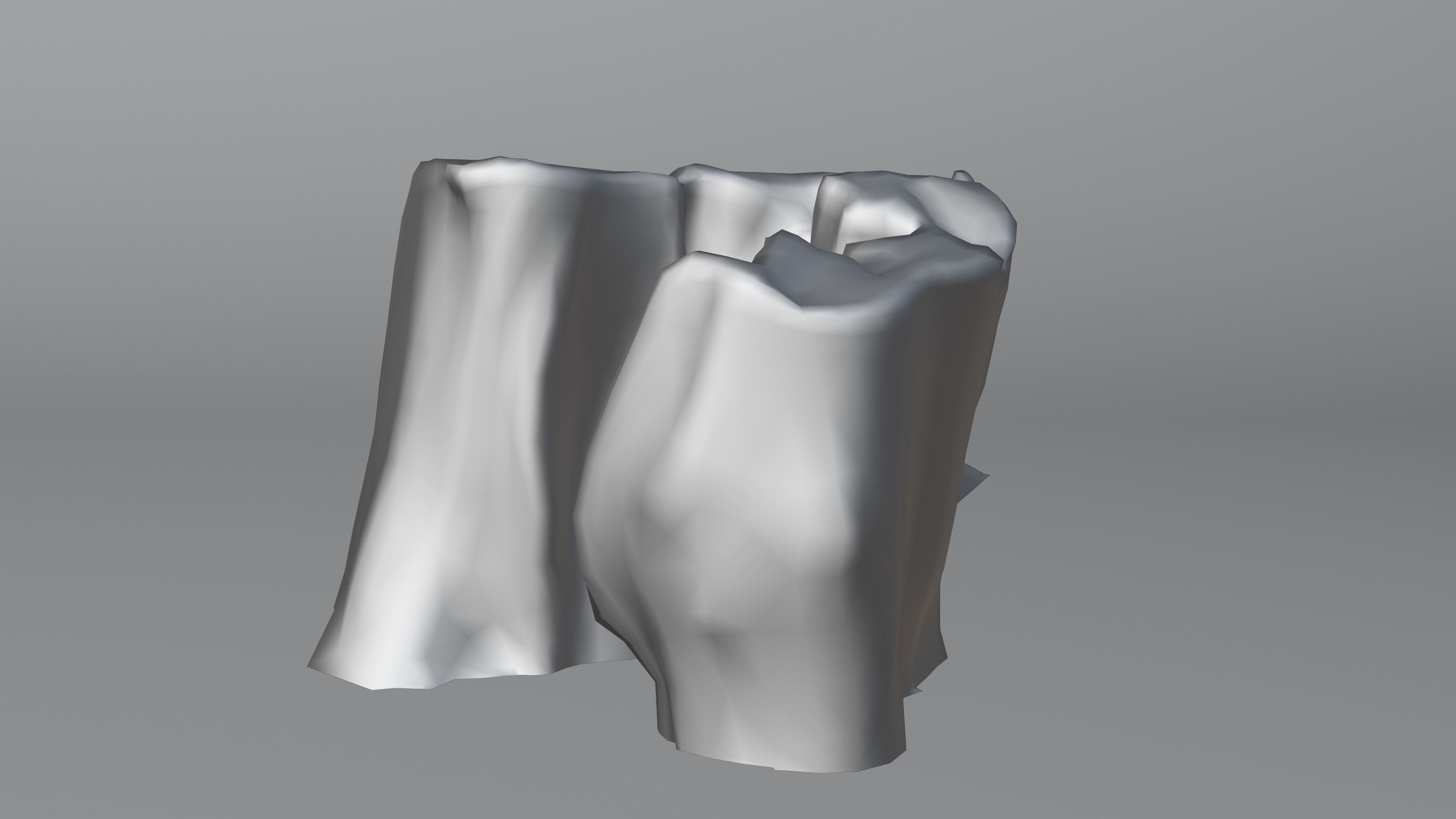 Tree Stump 002 Photoscan PBR Game Ready Free low-poly 3D model_11