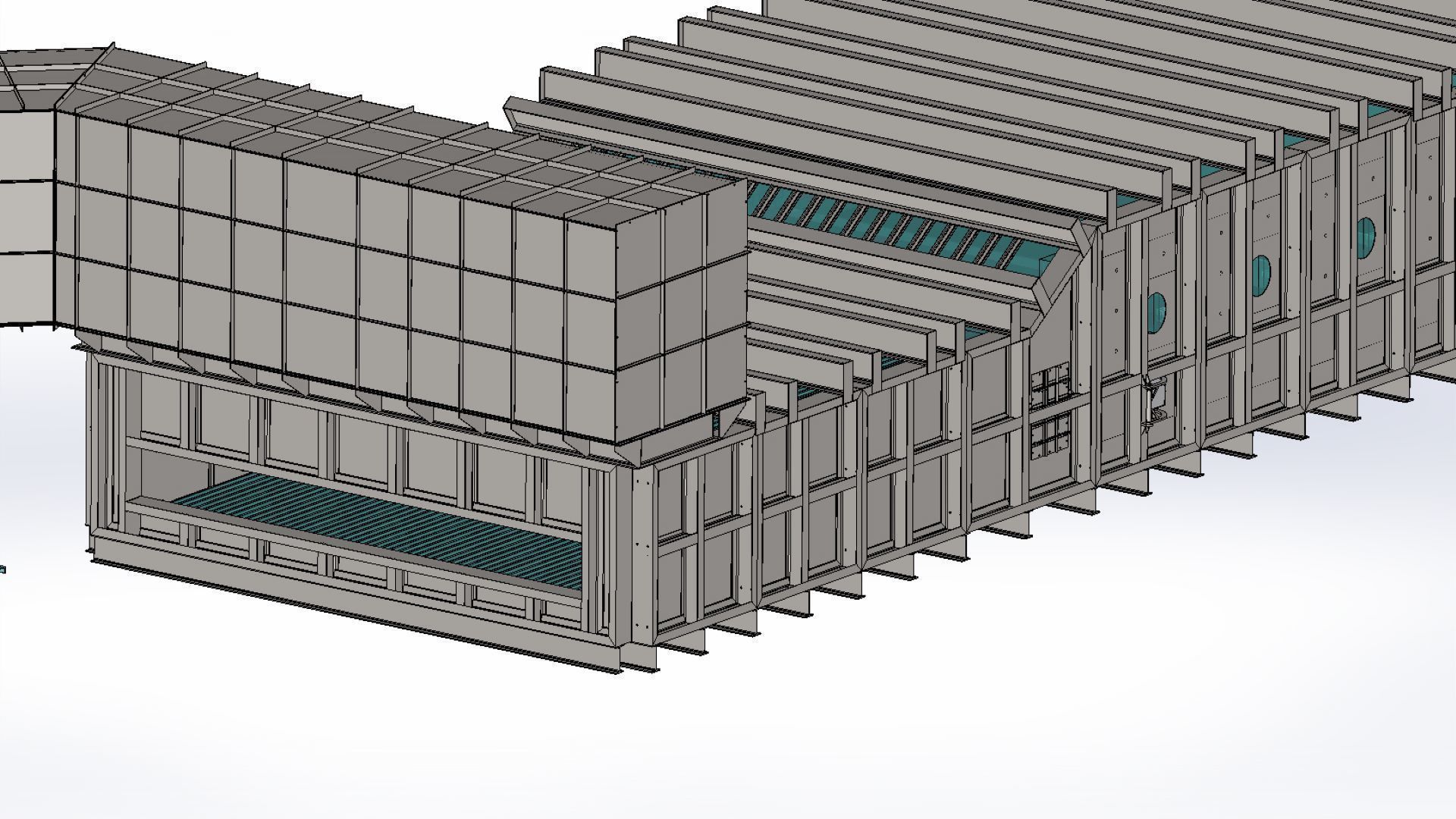50 ton rolling mill oven 6000 mm width 3D model_12
