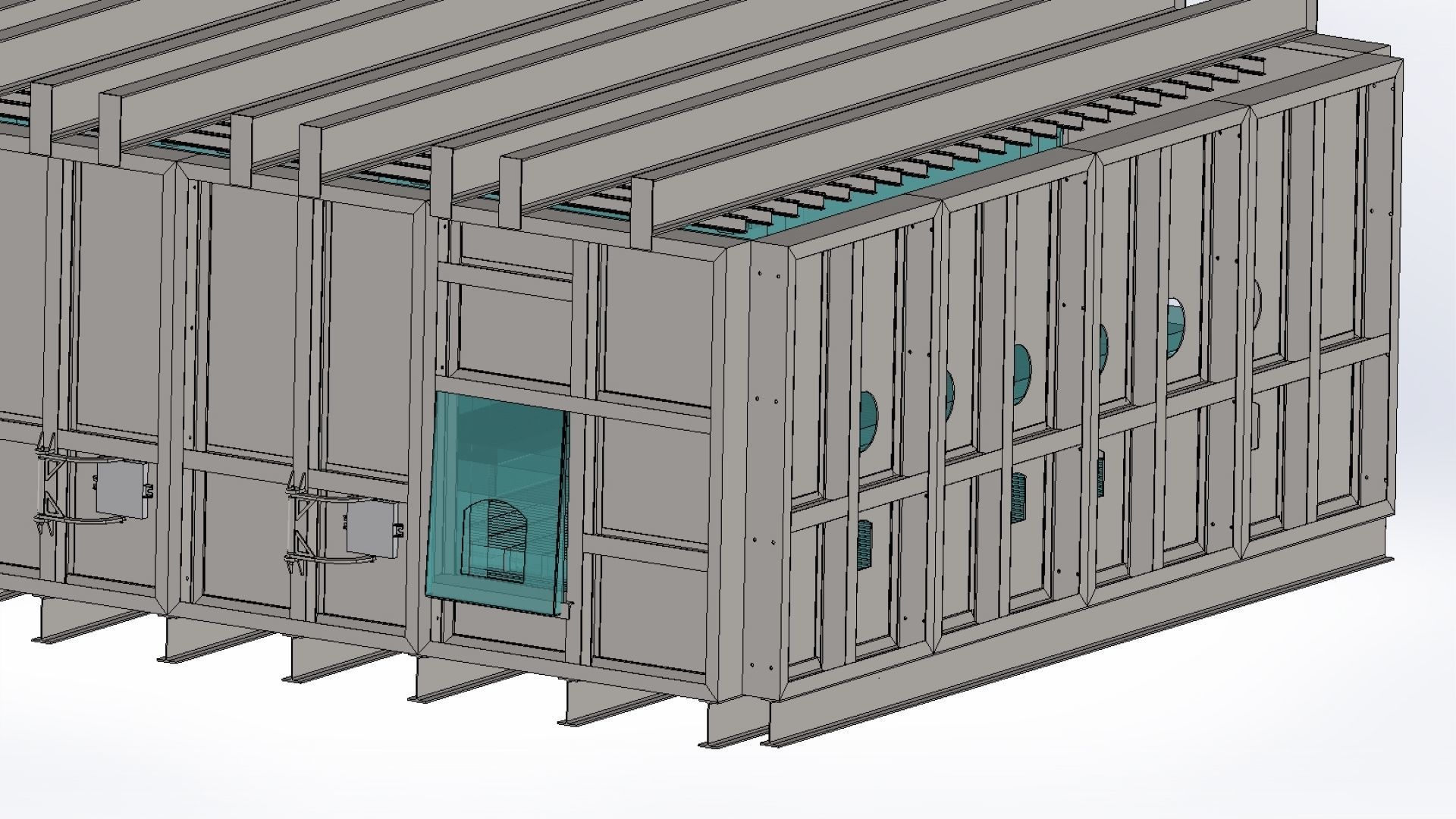 50 ton rolling mill oven 6000 mm width 3D model_24