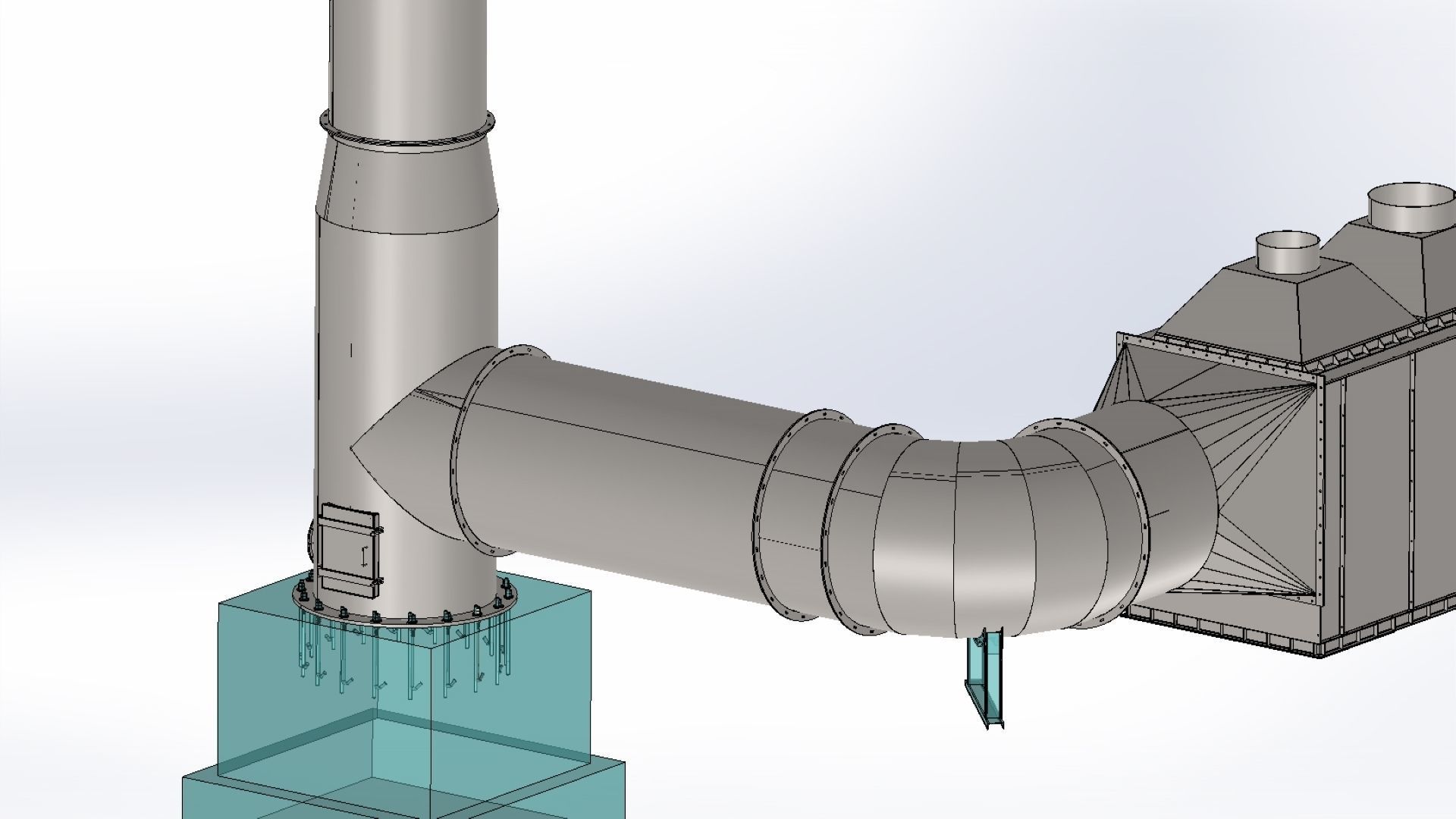 50 ton rolling mill oven 6000 mm width 3D model_29