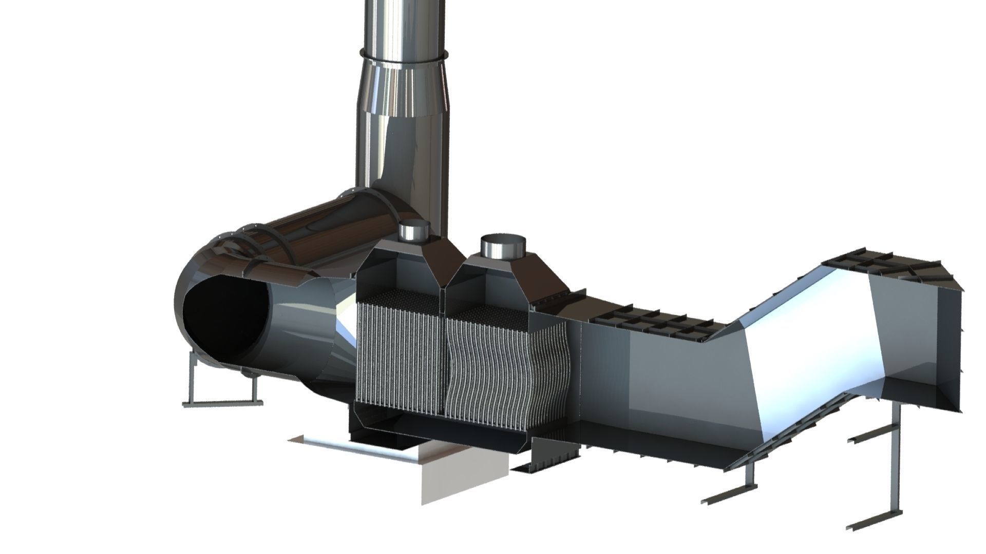 50 ton rolling mill oven 6000 mm width 3D model_27