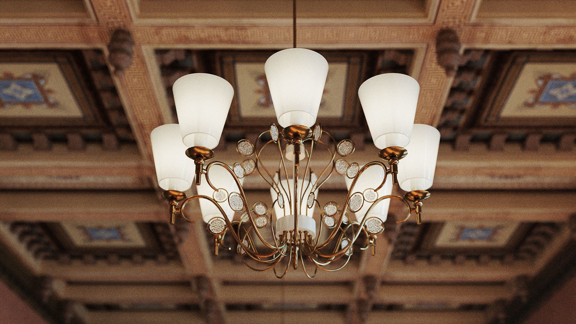 Classical Room 3D model_3