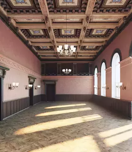 Classical Room 3D model