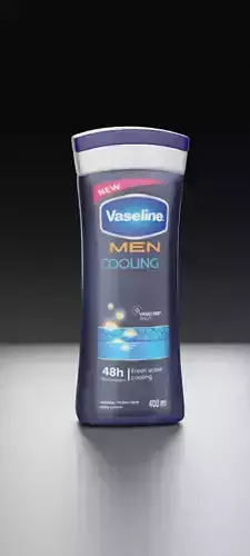Lotion 3d model - Vaseline for men lotion
