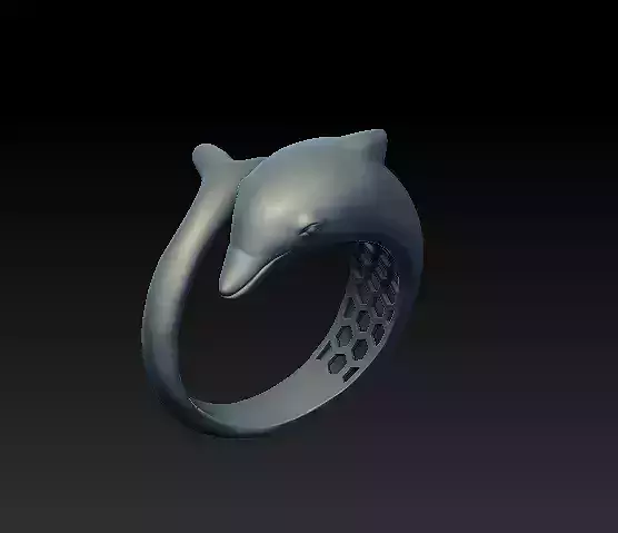 Dolphin Ring 3D model