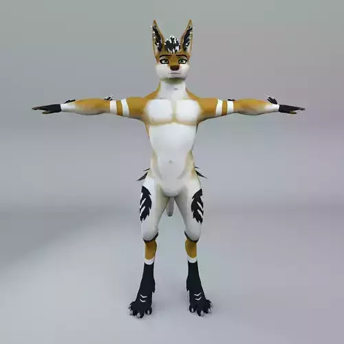 Vostrum Rexouium Character 3D Model