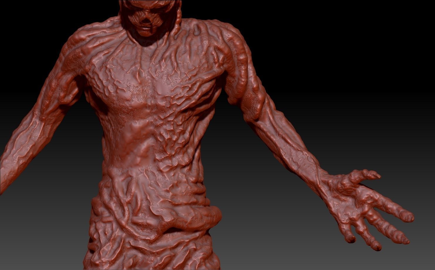 Vecna-StrangerThings4 villain 3D print model_7