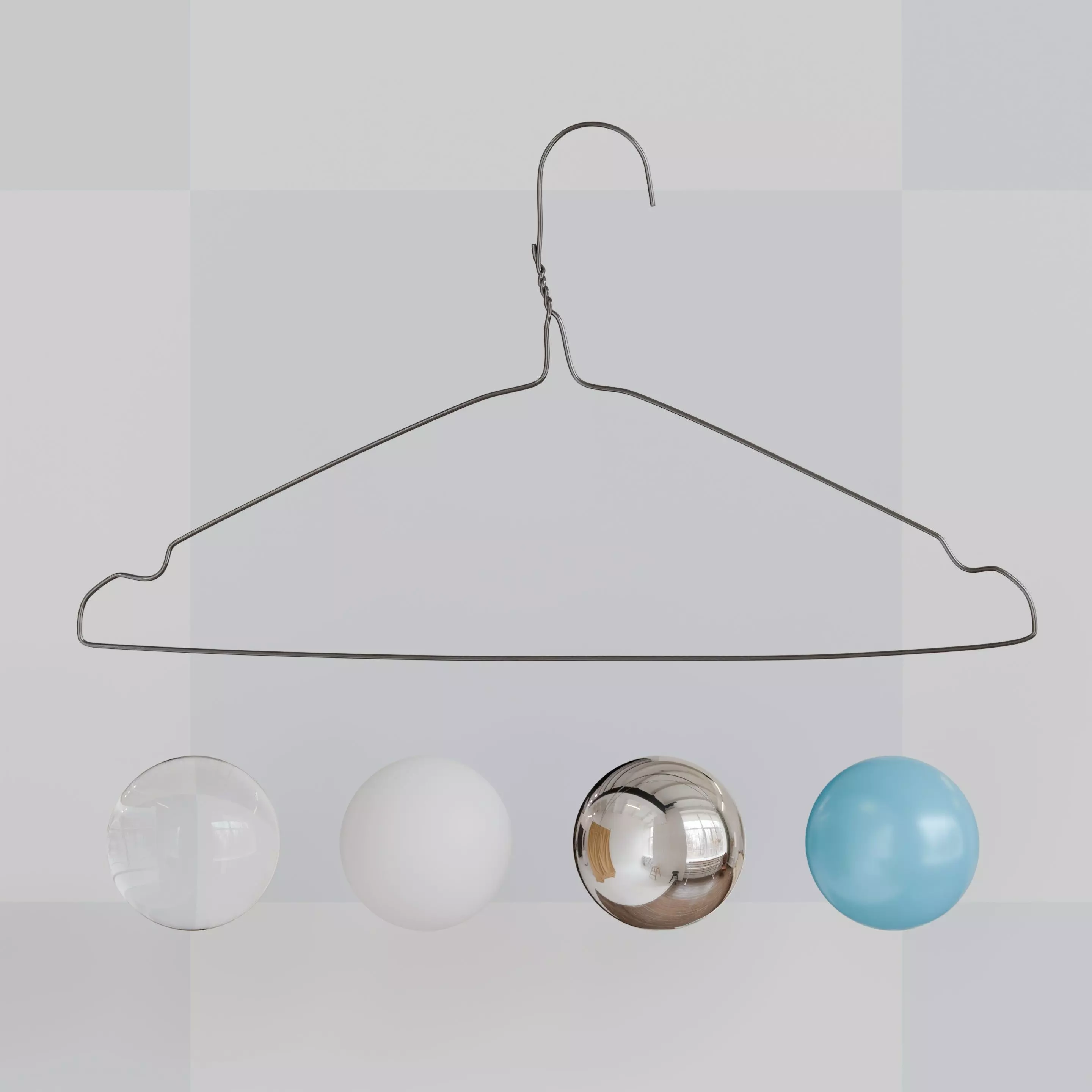 Metal Hanger Free 3D model