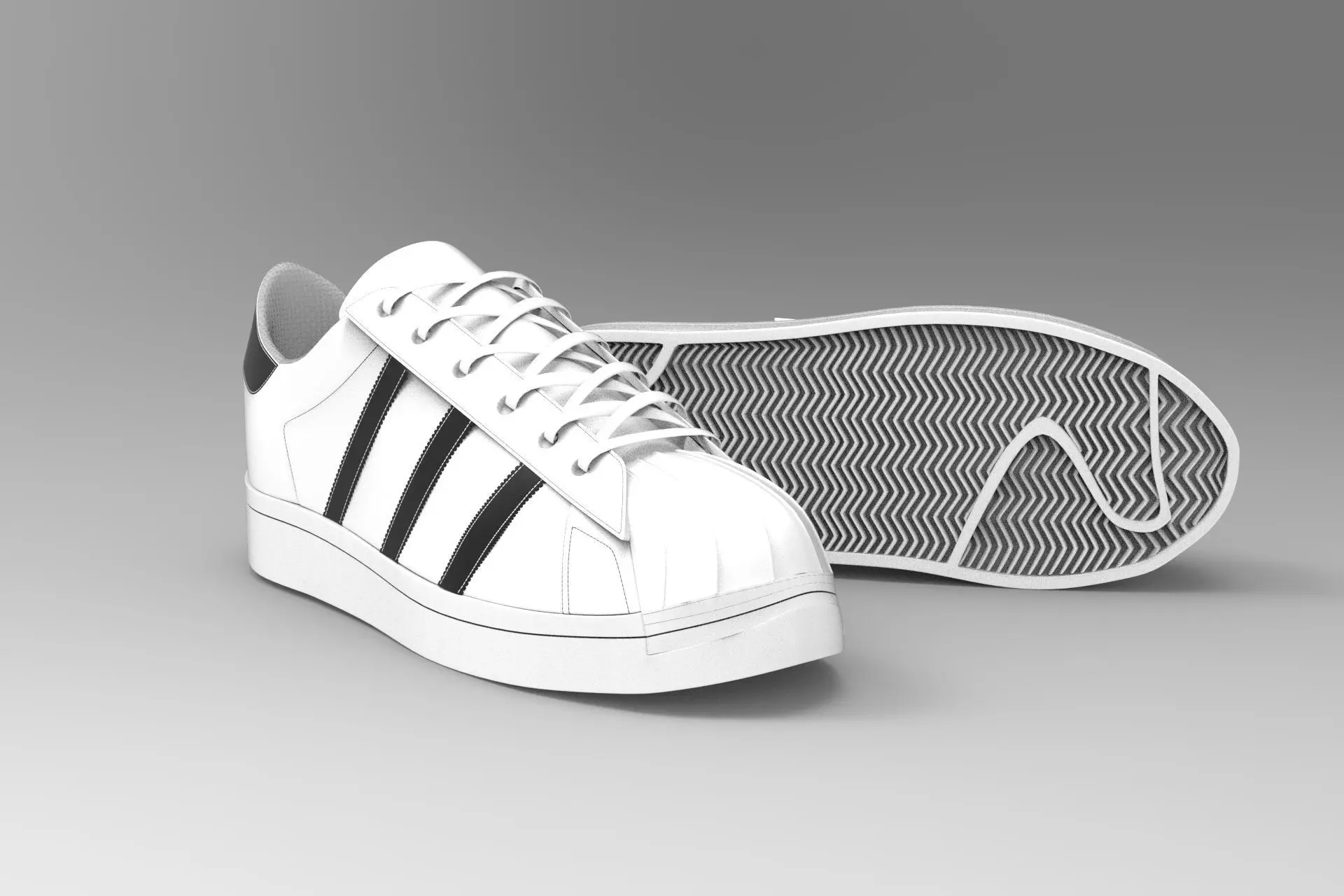 Adidas Superstar 3D model | CGTrader