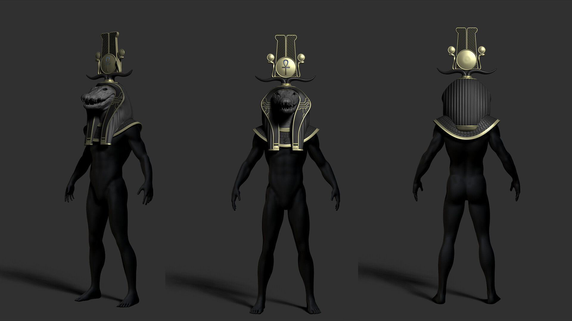 Sobek Helmet Cuts 3D print model_9