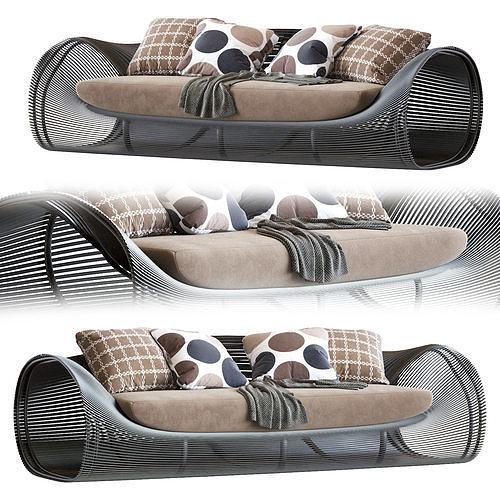 Lolah Sofa 3D model
