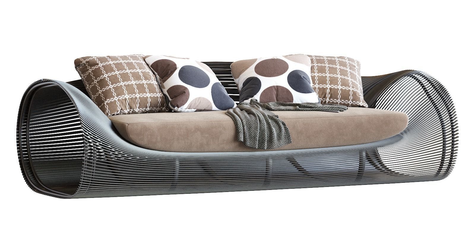 Lolah Sofa 3D model_6