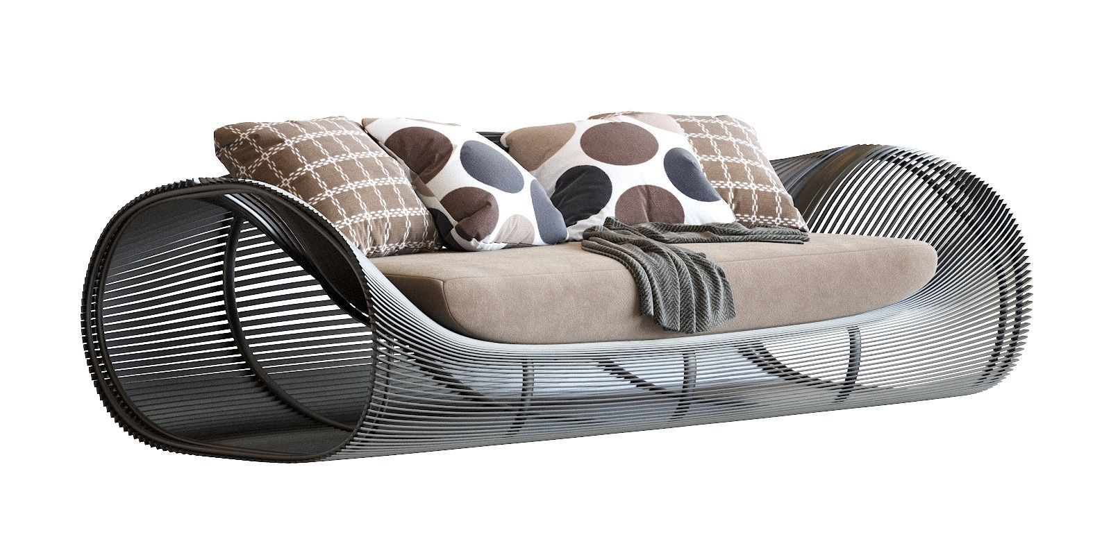 Lolah Sofa 3D model_7