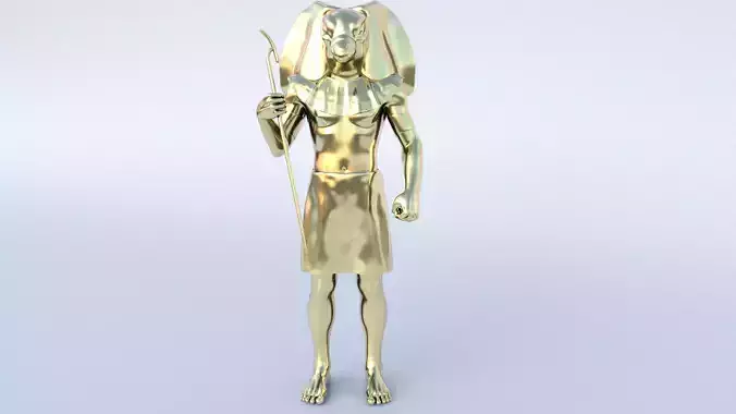 Gor hi-poly sculpture