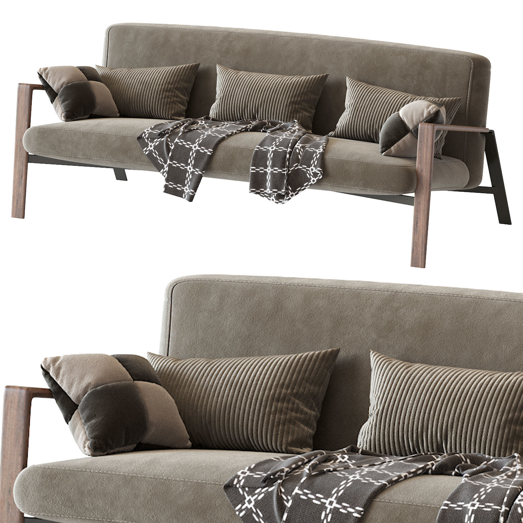 Luis Nicoline Sofa 3D model_1