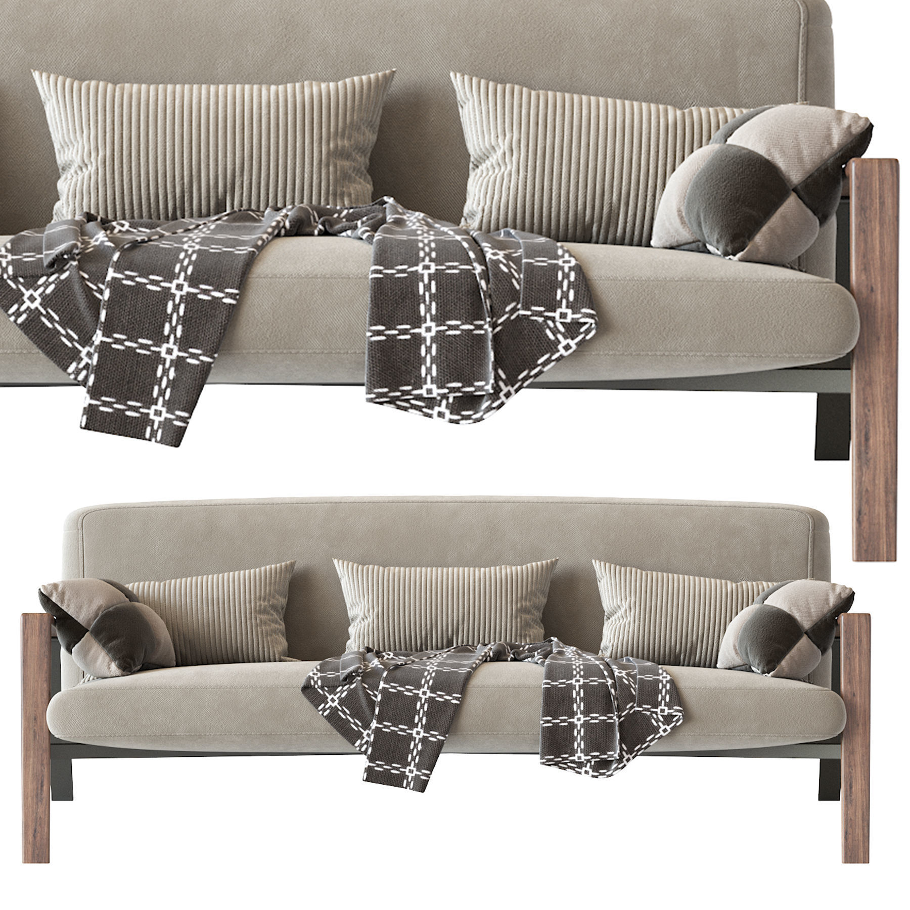 Luis Nicoline Sofa 3D model_2