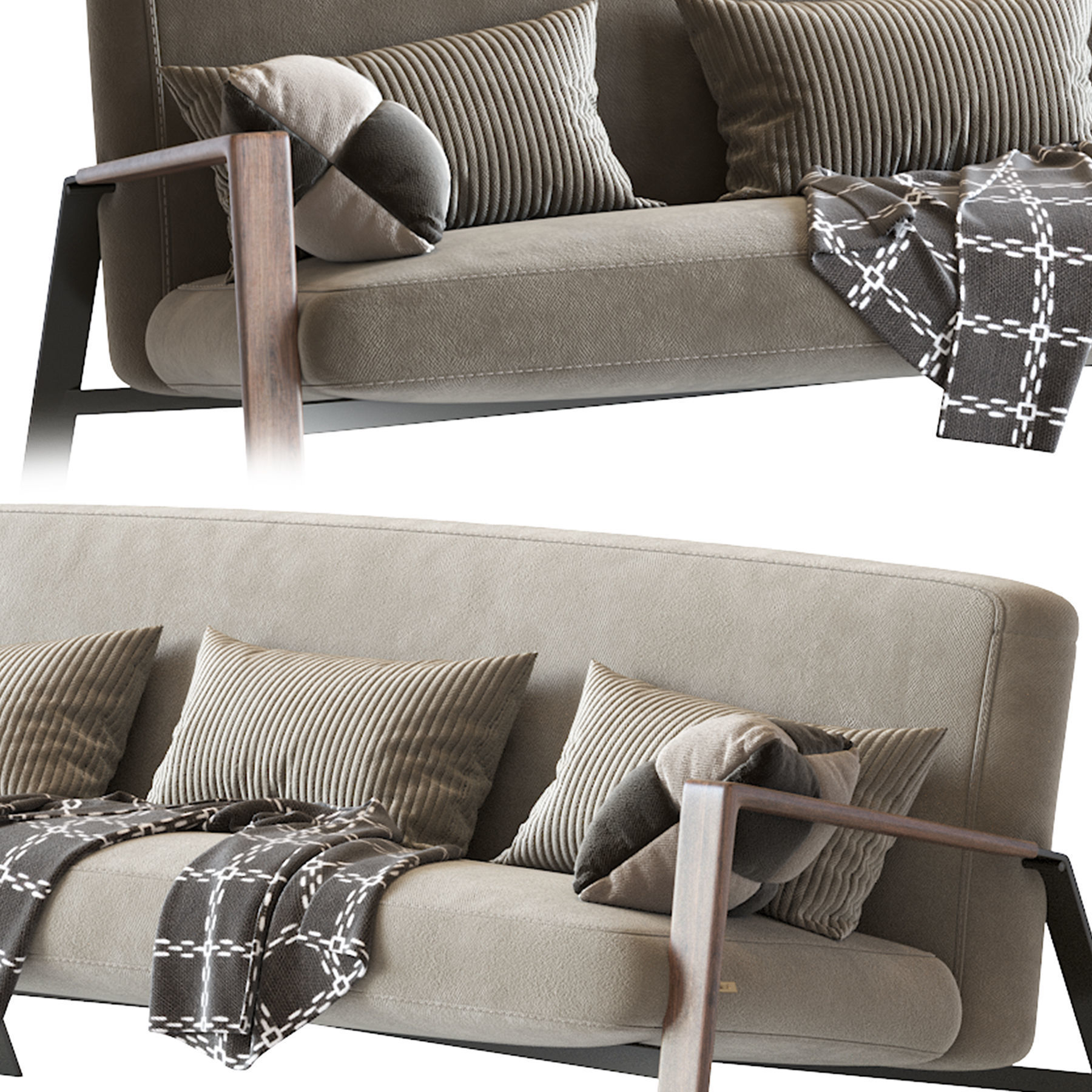 Luis Nicoline Sofa 3D model_3