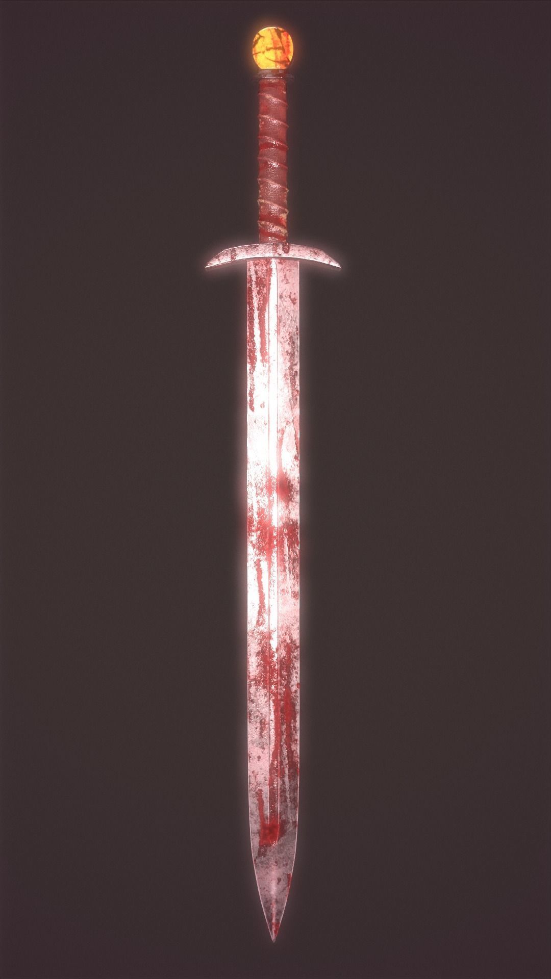 Sword PBR Low-poly 3D model_2