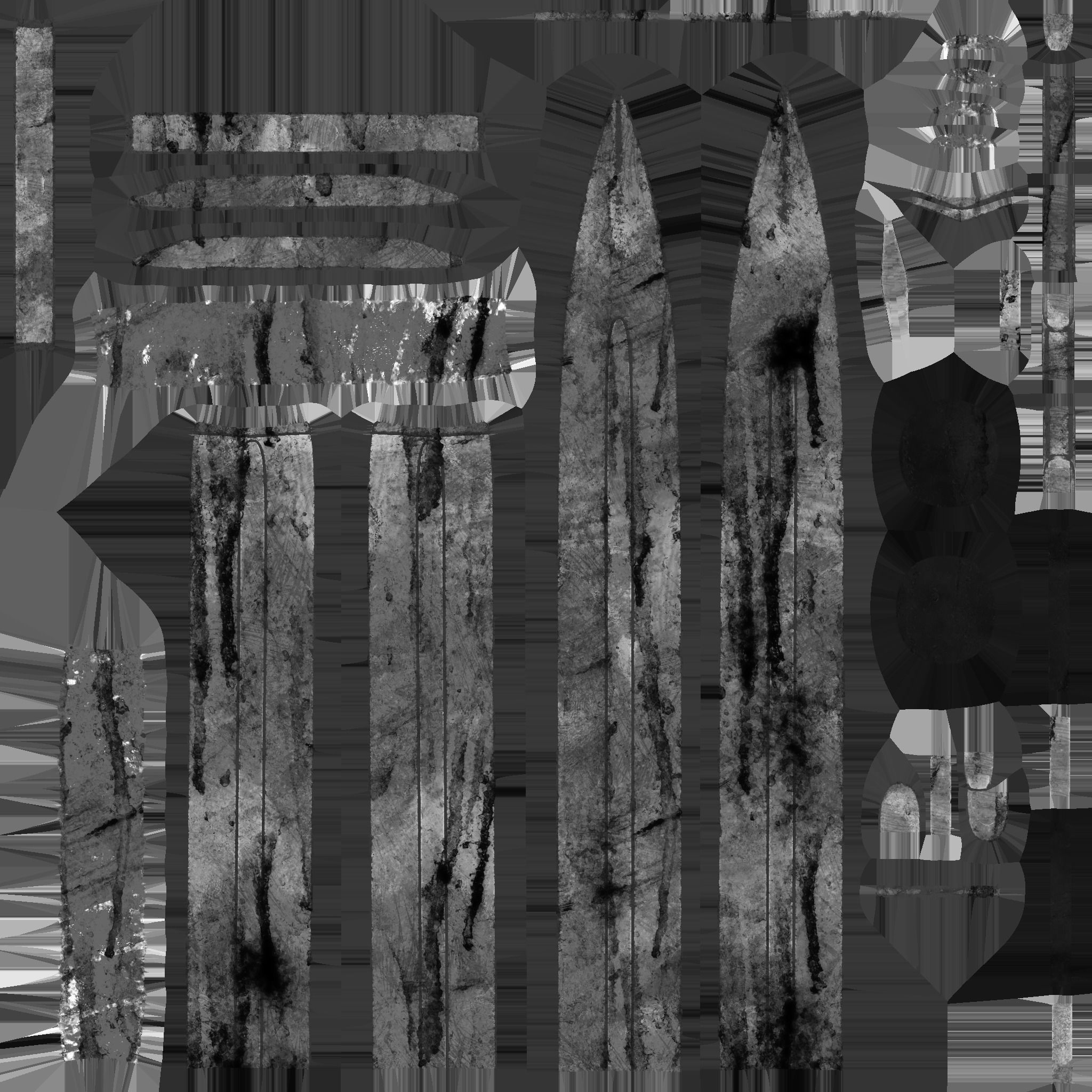 Sword PBR Low-poly 3D model_10