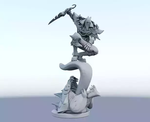 pyke 3D Print Model from League of Legends 3D print model