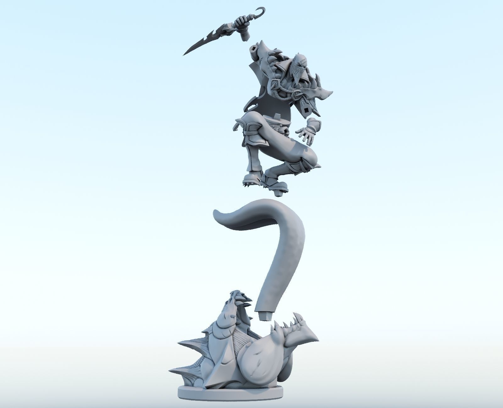 pyke 3D Print Model from League of Legends 3D print model_5