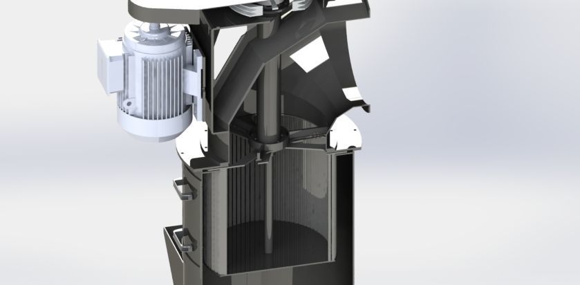 THE WORLD UNIQUE AND FIRST RS TYPE PLANETARY MILL 3D model_20