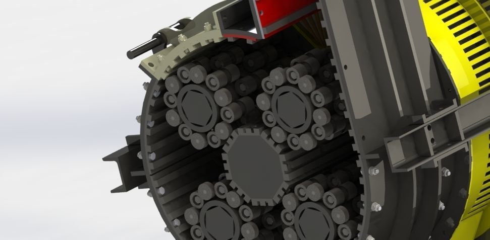 THE WORLD UNIQUE AND FIRST RS TYPE PLANETARY MILL 3D model_27