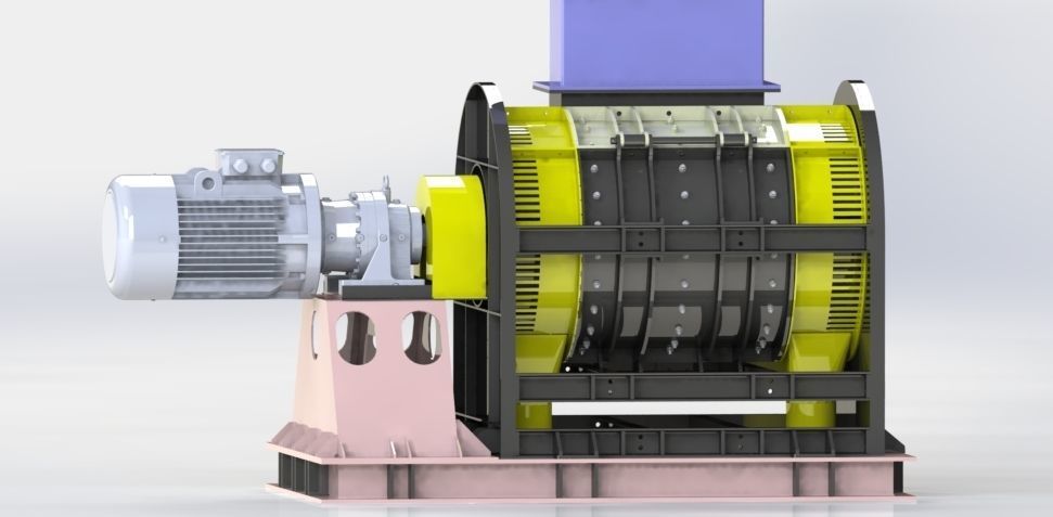THE WORLD UNIQUE AND FIRST RS TYPE PLANETARY MILL 3D model_14