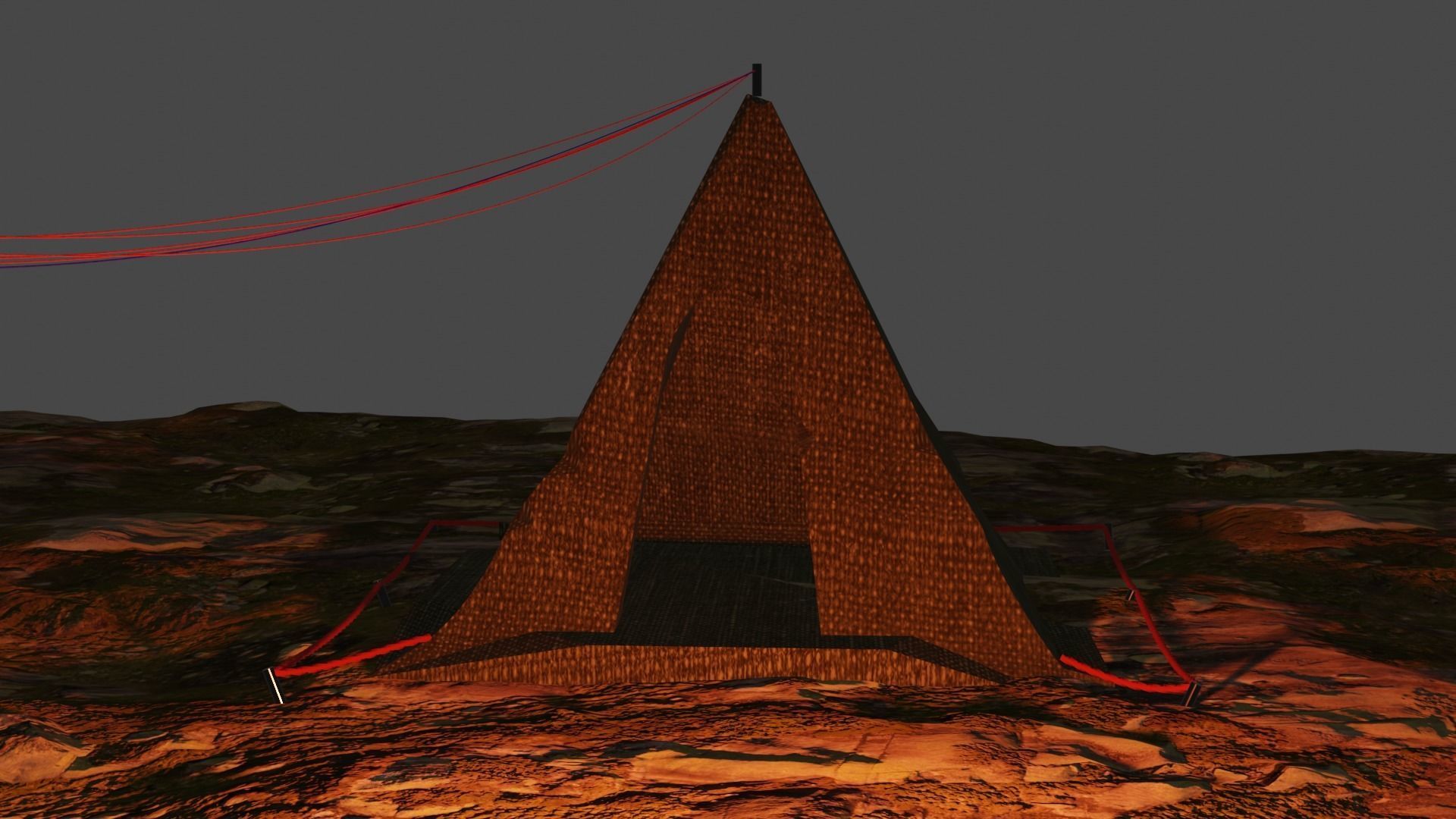 Camping tents 3D model_3