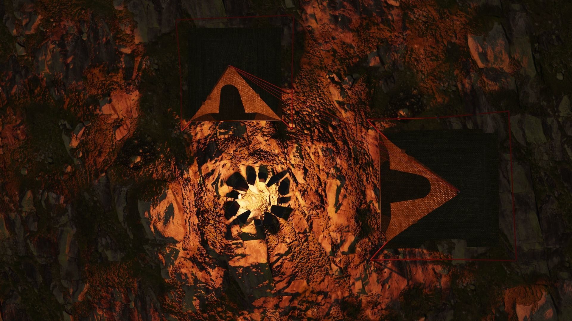 Camping tents 3D model_5