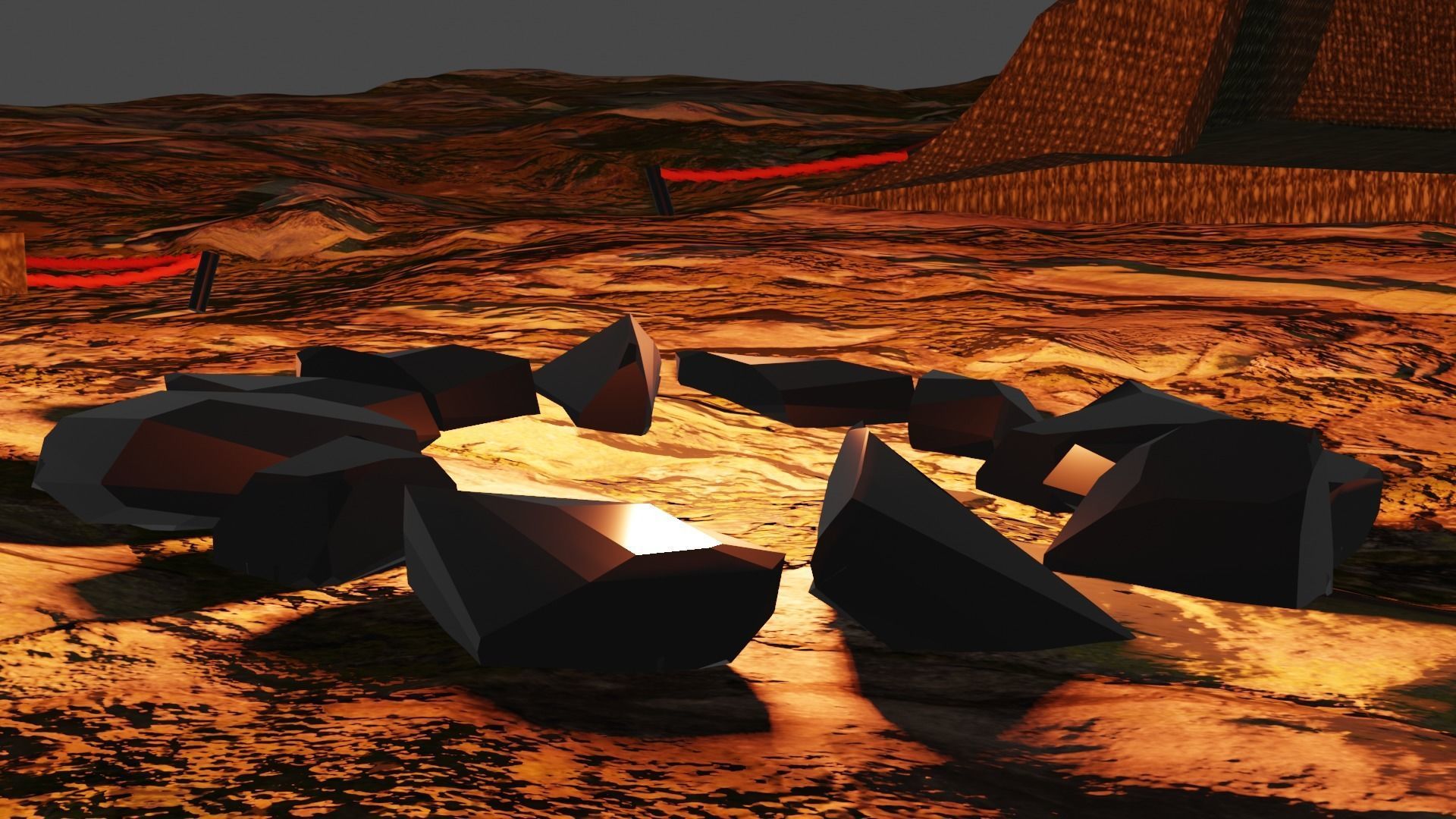 Camping tents 3D model_6