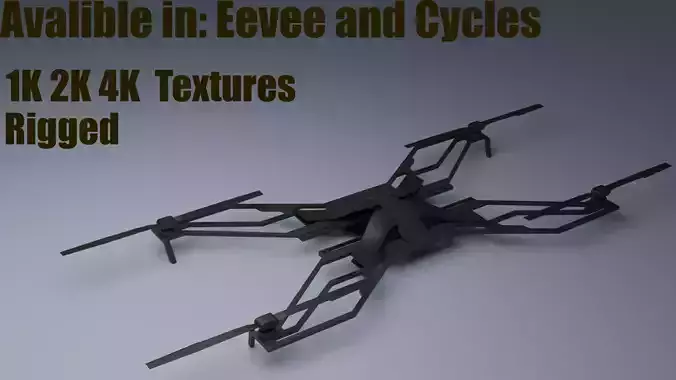 Ultralight Drone for Eevee and Cycles 